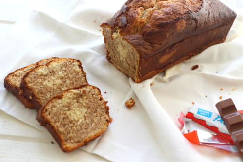 Cake marbré au kinder