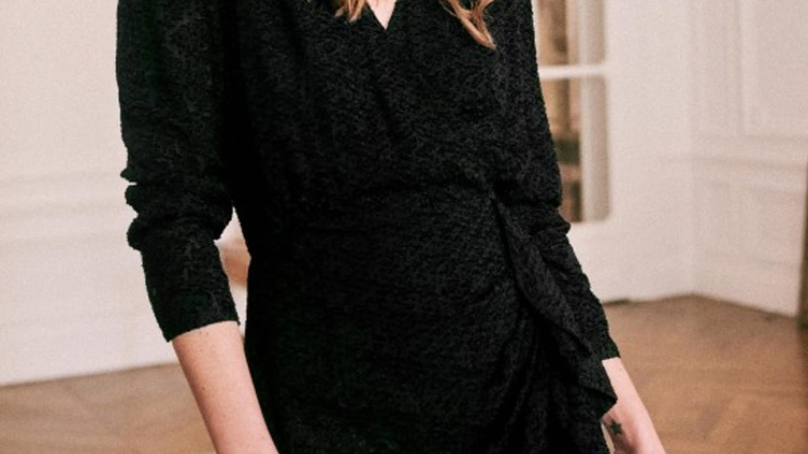Robe noire Sézane