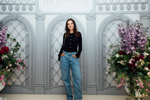 Virginie Ledoyen &agrave; la Summer Party du Peninsula Paris