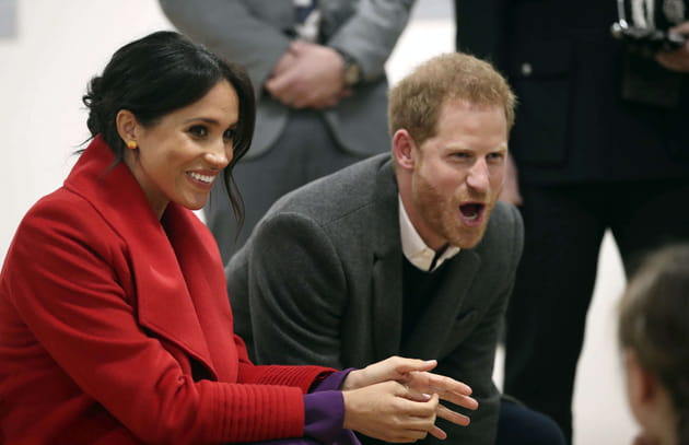 Meghan Markle et le prince Harry en visite &agrave; Birkenhead
