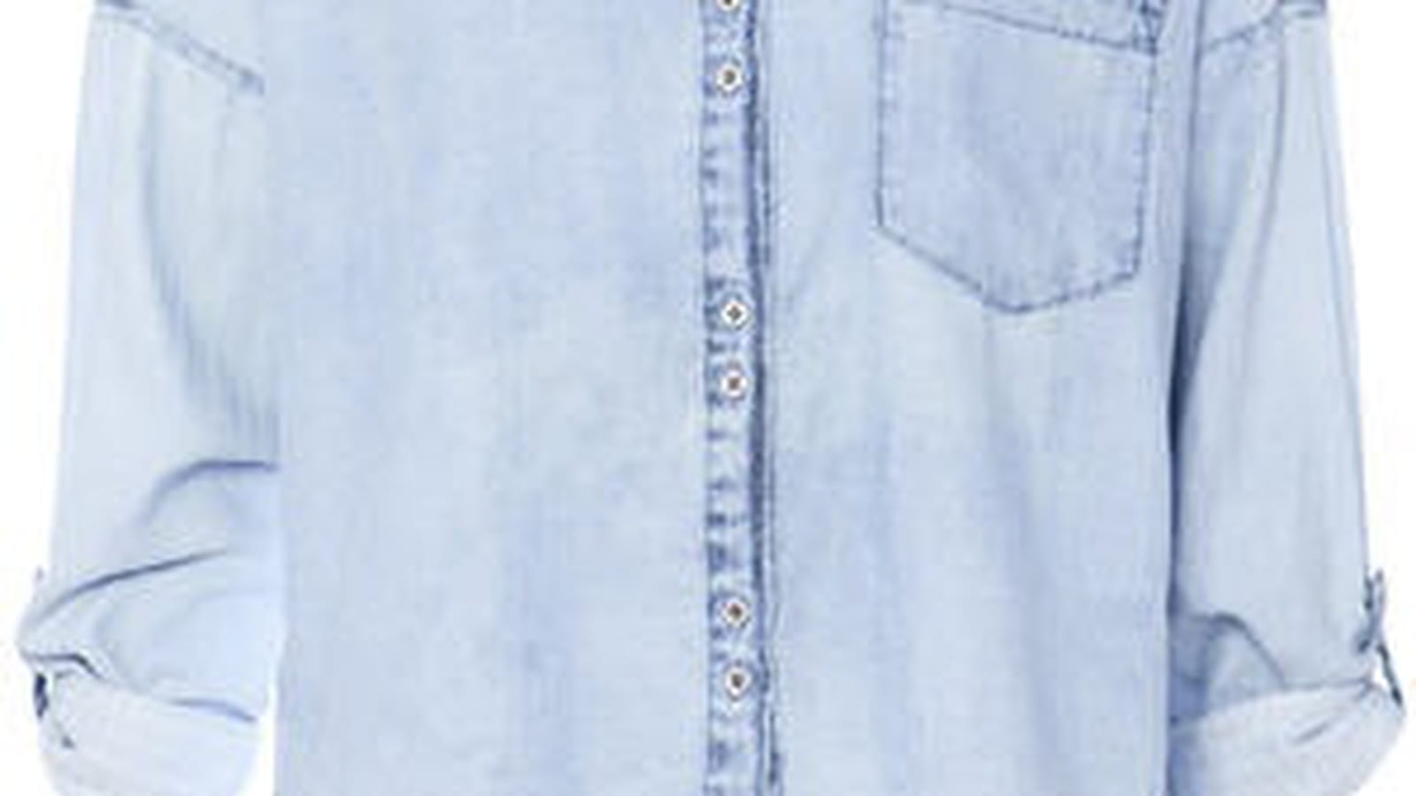 Chemise en jean jacquard de Pull & Bear