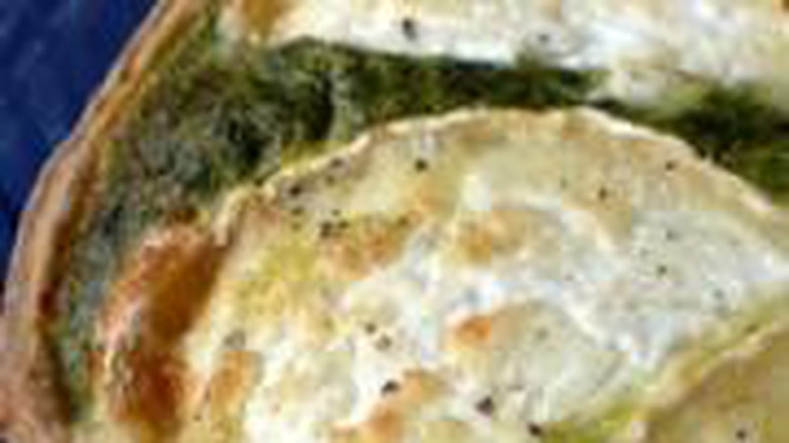 Tarte au cresson et au chèvre