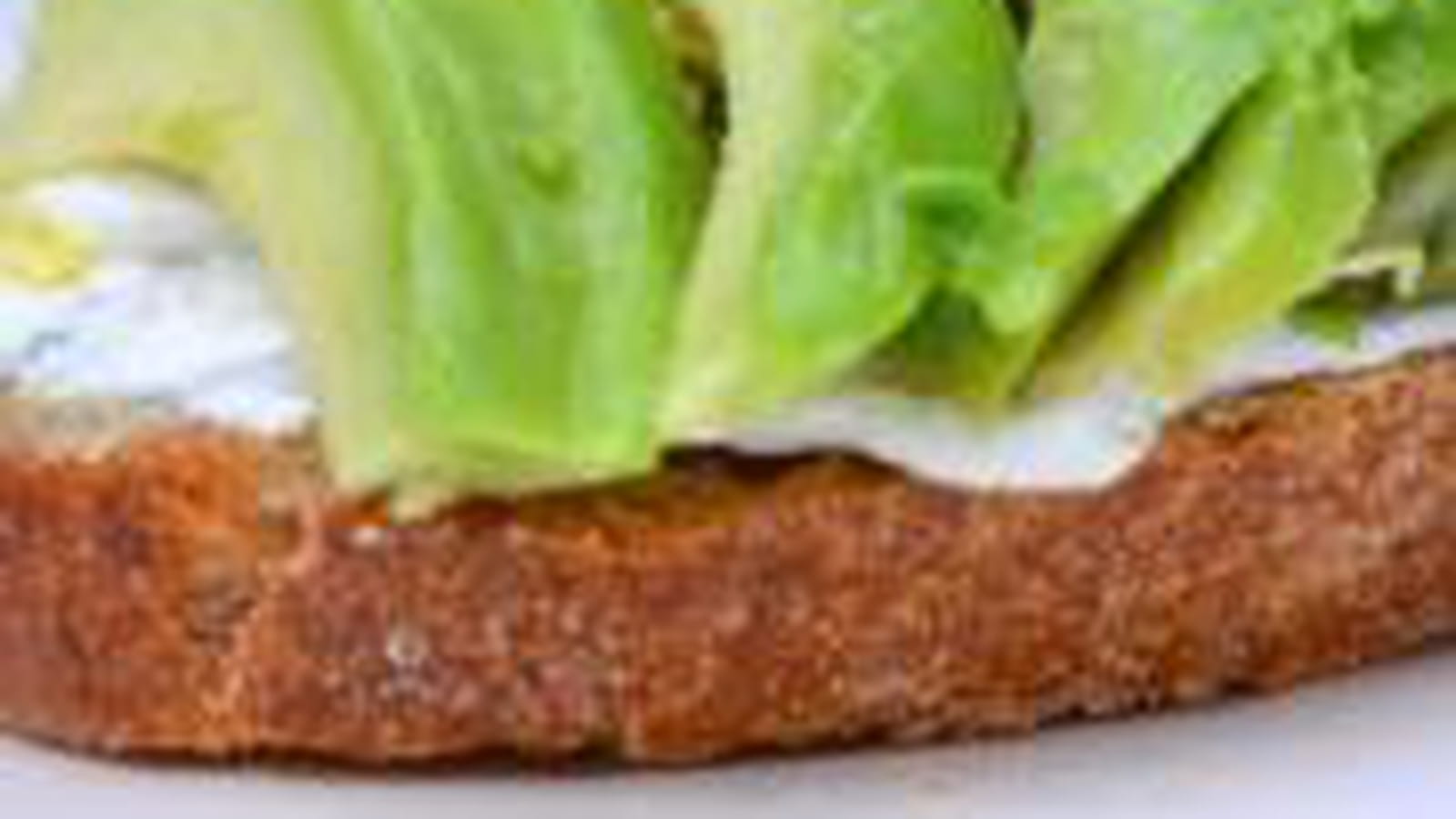 Tartines à l'avocat et fromage frais