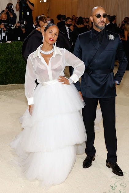 Alicia Keys en AZ Factory et Swizz Beatz