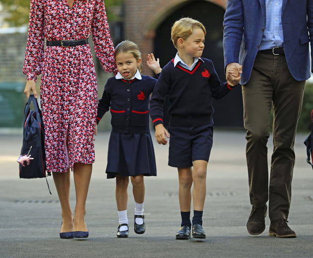 Charlotte et George, impatients pour leur premi&egrave;re journ&eacute;e d'&eacute;cole &agrave; la rentr&eacute;e 2019&nbsp;!