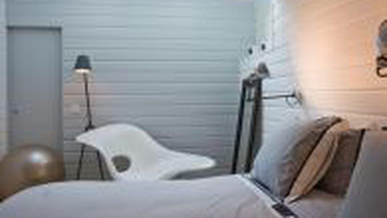 Chambre design à la déco néo-industrielle