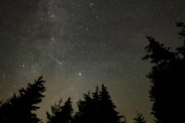 Pluie d'&eacute;toiles filantes aux Etats-Unis&nbsp;: les Pers&eacute;ides fendent le ciel de Virginie-Occidentale