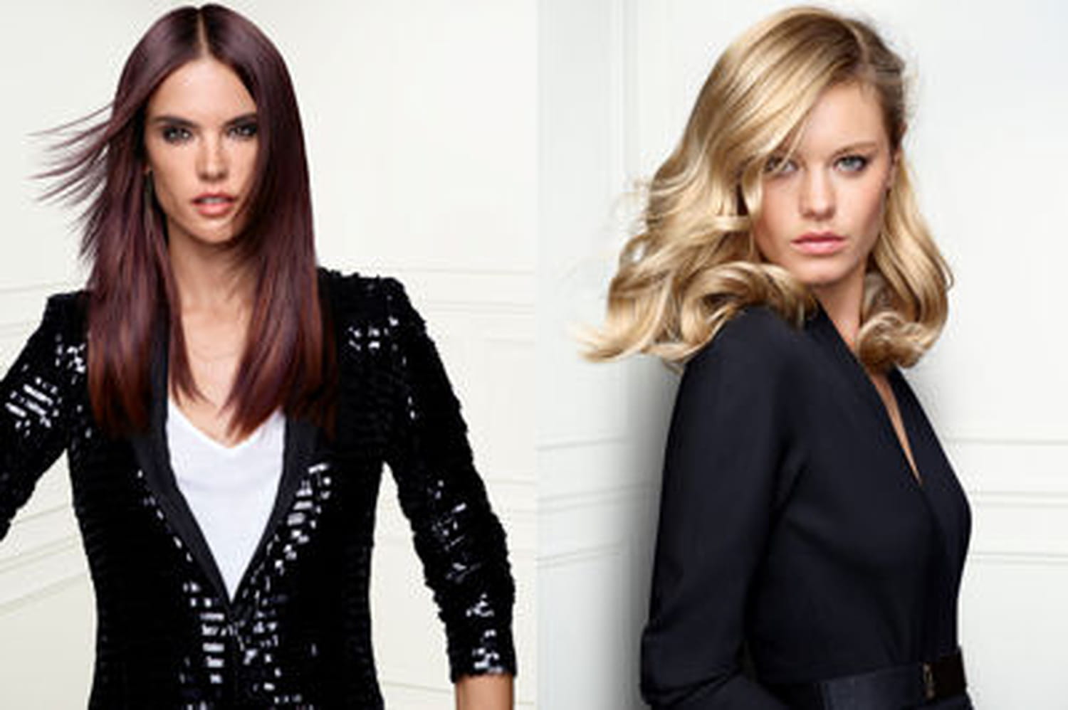 Alessandra Ambrosio et Camille Rowe-Pourcheresse rejoignent la "Glam Team L'Oréal Professionnel"