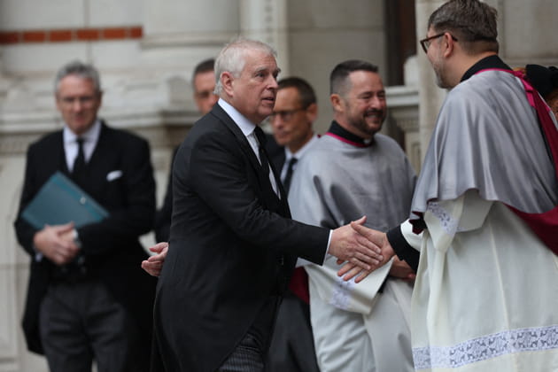 Funérailles de la duchesse de Kent : le prince Andrew a fait ses adieux