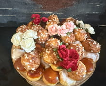 Choux à la crème vanille : Etape 5