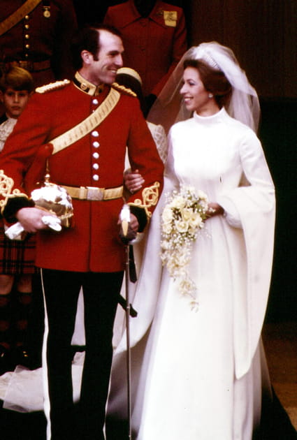La princesse Anne et le Capitaine Mark Phillips