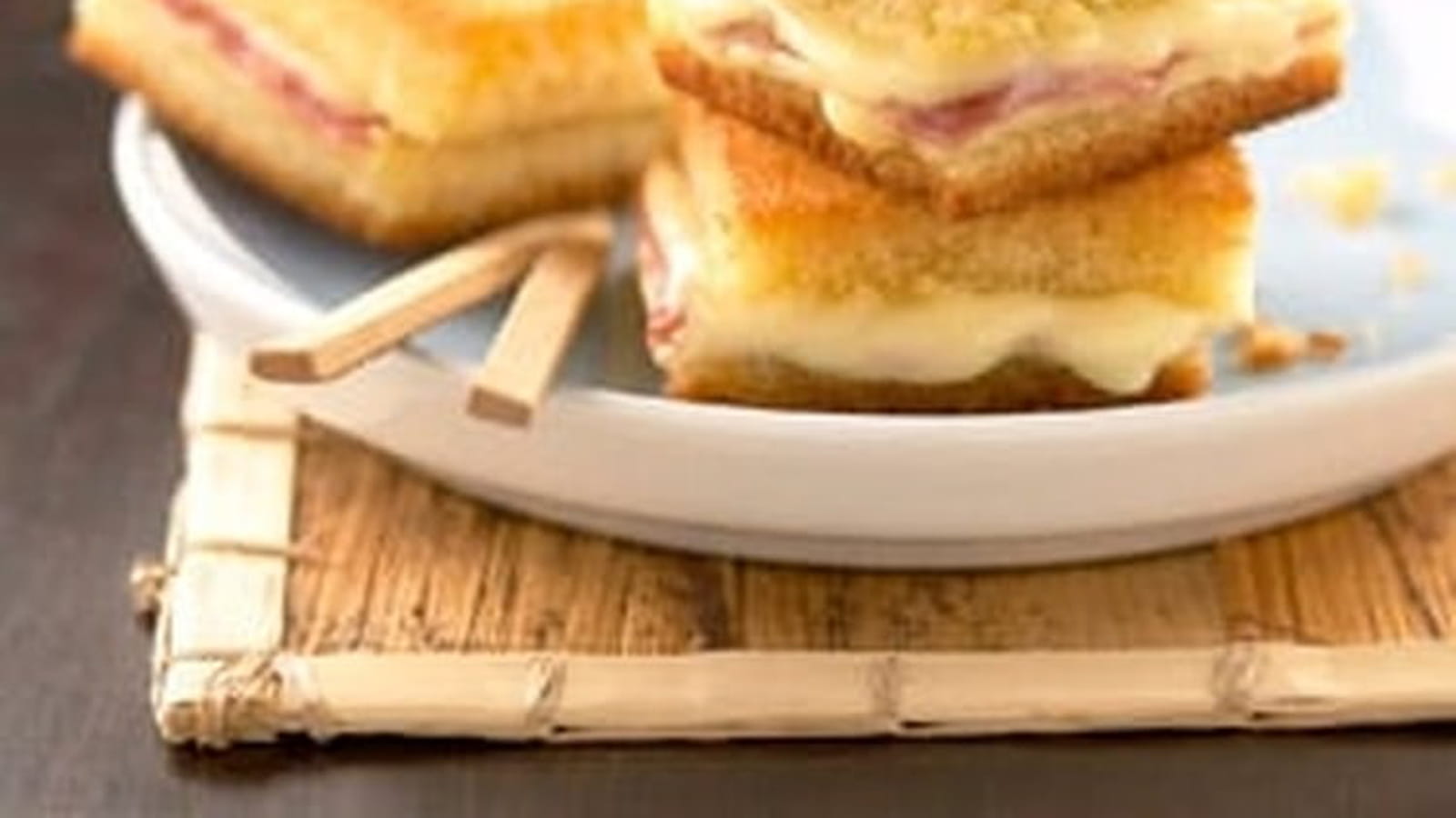 Mini-croques jambon-comté