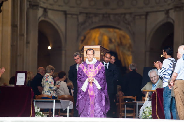 Sortie de l'&eacute;glise