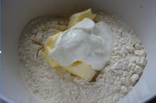 Tarte à la truite fumée et poireaux : Etape 1