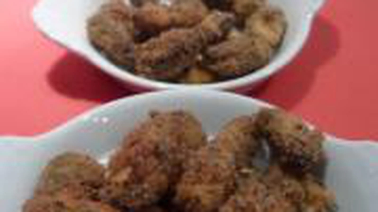 Moules panées