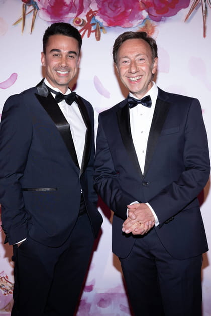 St&eacute;phane Bern avec son compagnon Yori Bailleres