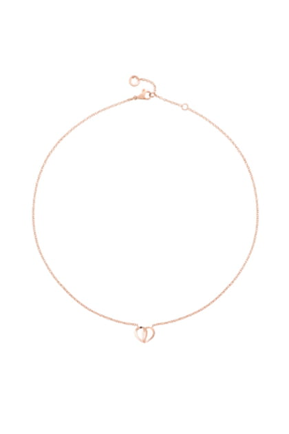 Collier "Emblem coeur de p&eacute;tales entrelac&eacute;es" de Montblanc