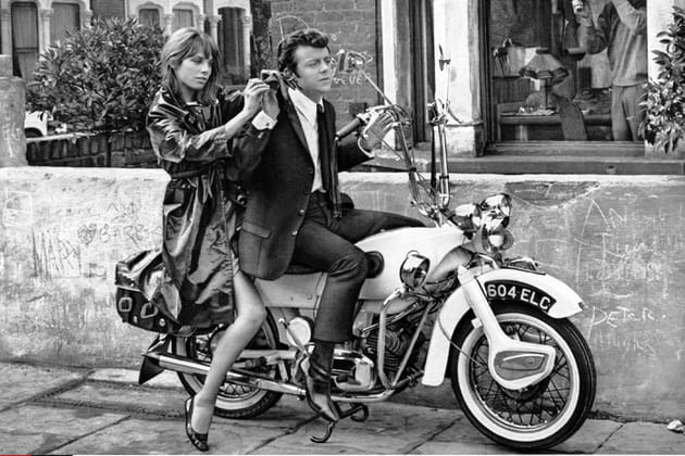 Sur le tournage de son premier film "Le Knack... et comment l'avoir", 1965