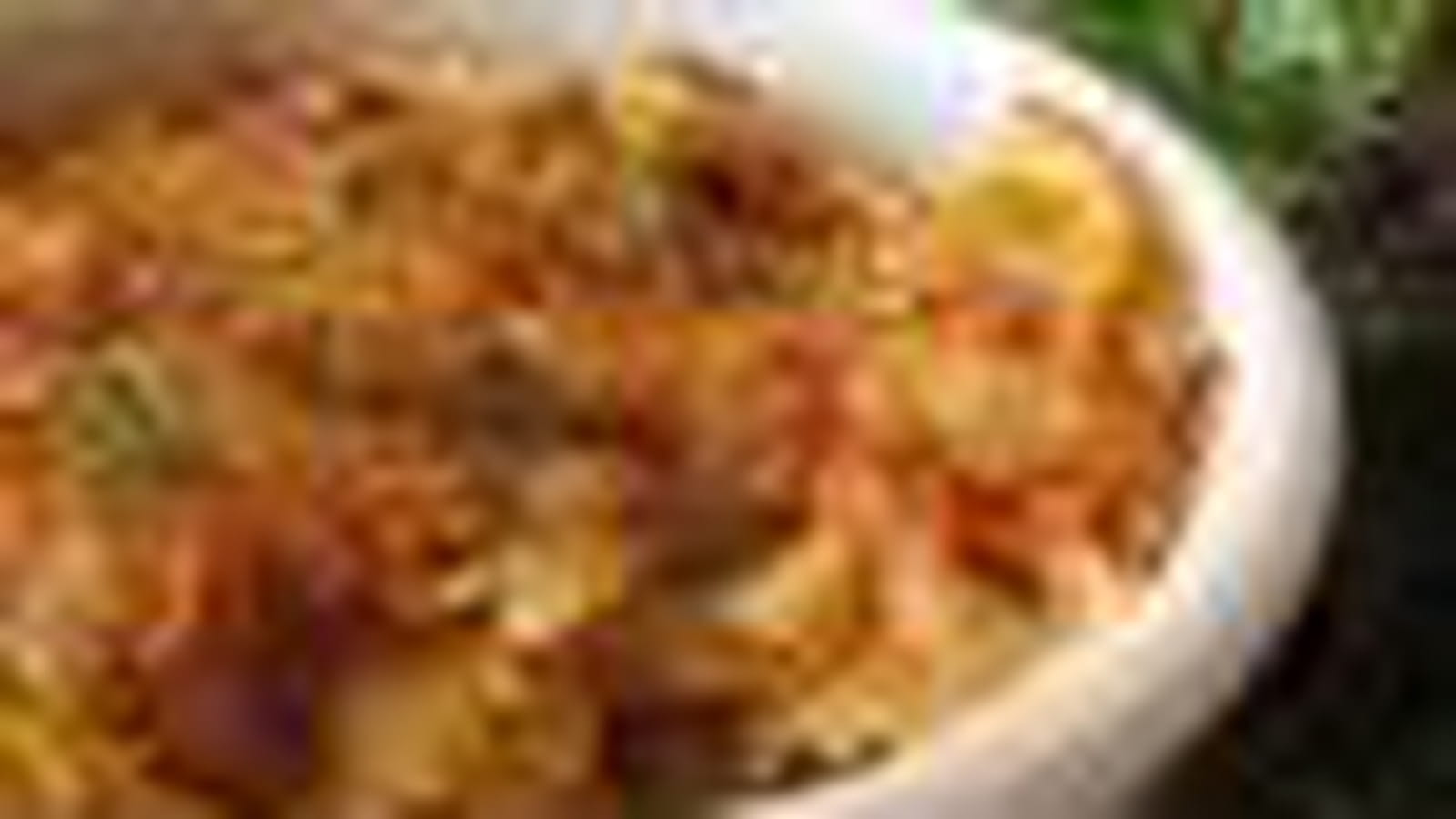Gratin de pâtes bolognaise