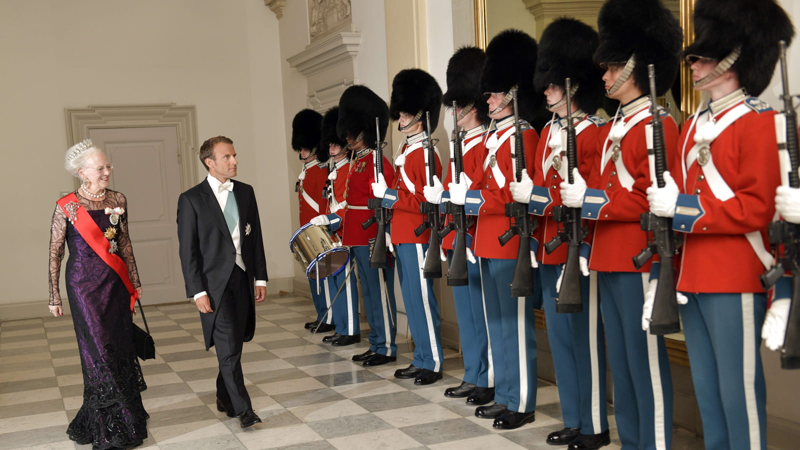 Une arrivée en fanfare