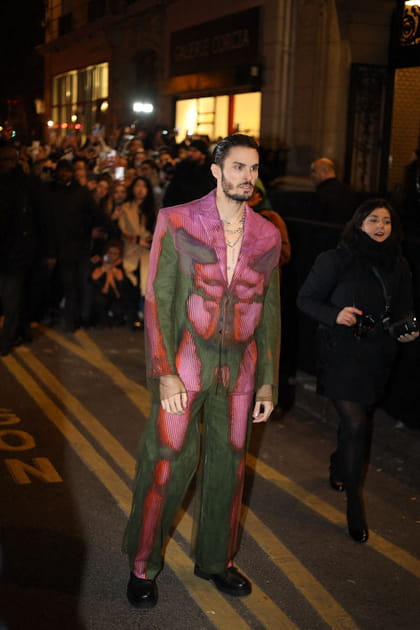 Baptiste Giabiconi au d&eacute;fil&eacute; Jean Paul Gaultier