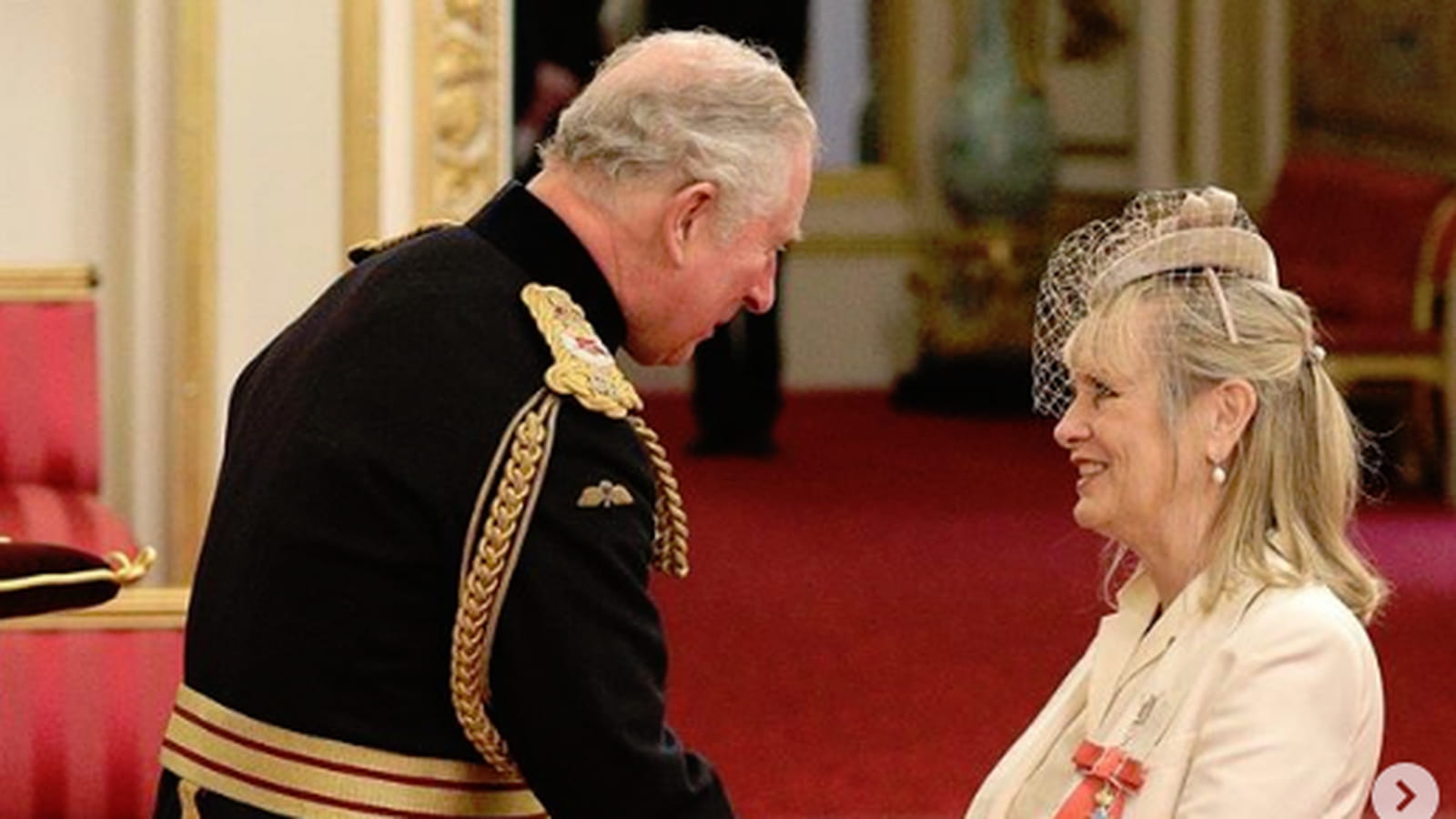 Twiggy Lawson et le Prince Charles