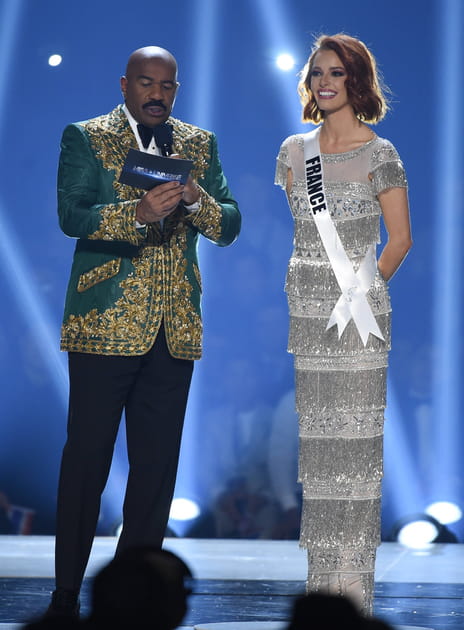 Maëva Coucke et Steve Harvey : l'épreuve des questions