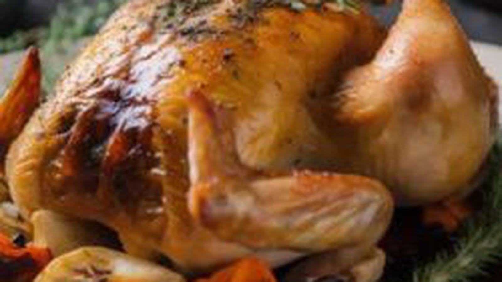 Chapon farci au foie gras