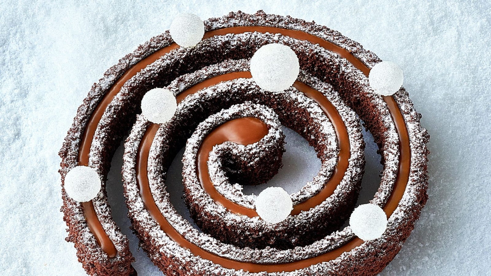 La bûche du Shangri-La Hotel par Maxence Barbot 