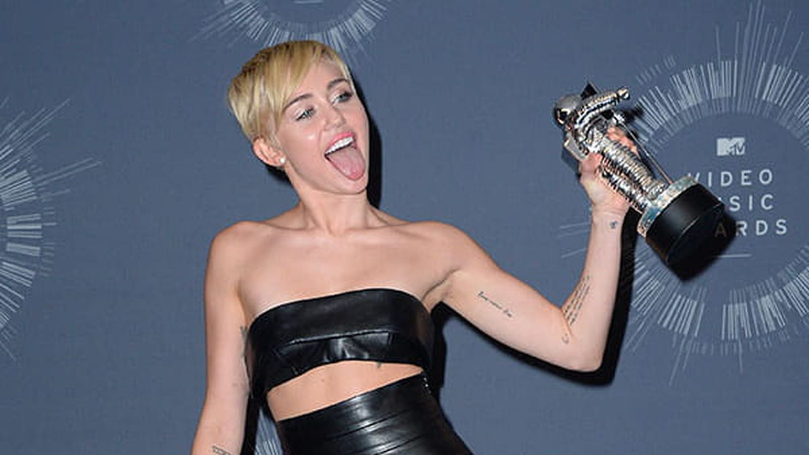 Miley Cyrus le 24 août 2014