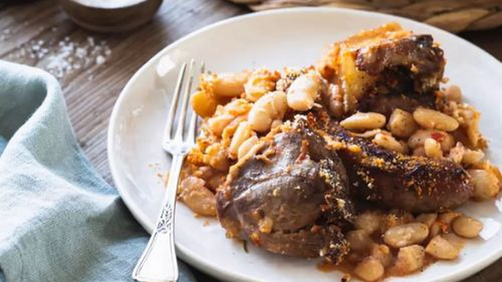 Cassoulet de Pâques aux Haricots Tarbais & à l’agneau