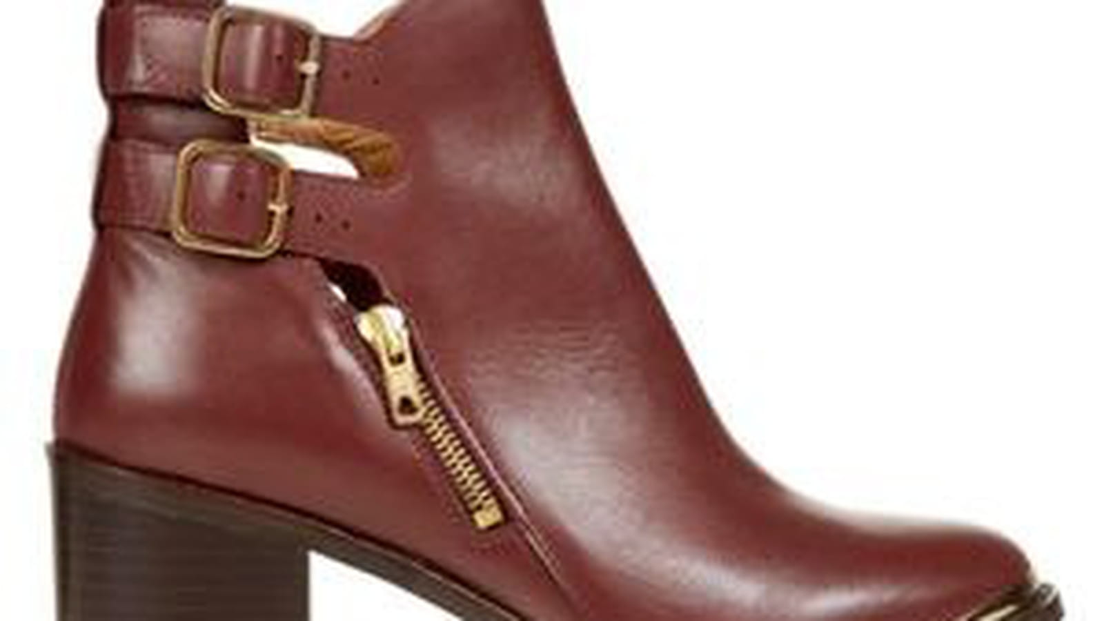Bottines rouges de New Look