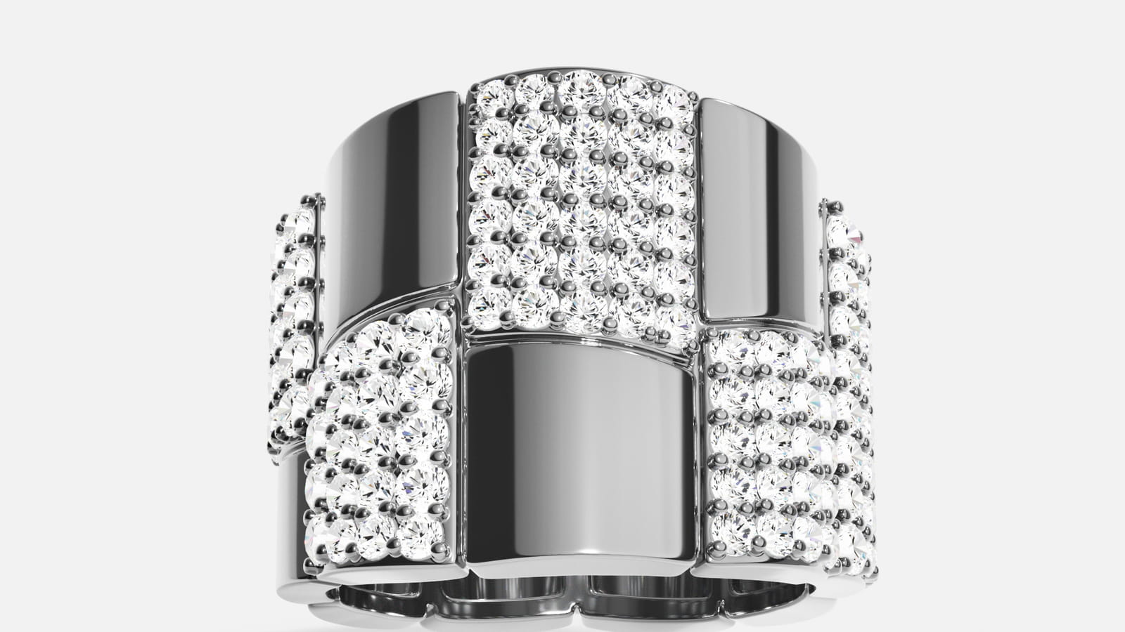 Bague pavé