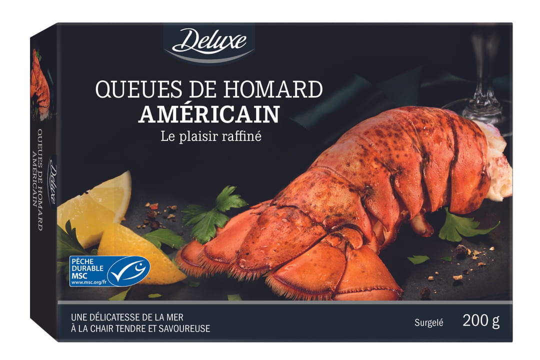Les queues de homard américain MSC de Lidl