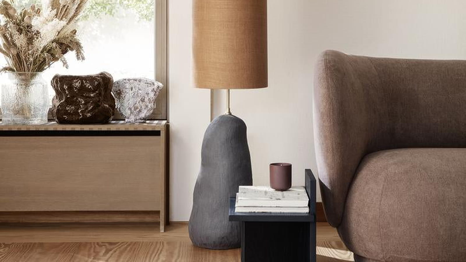 Lampe en céramique