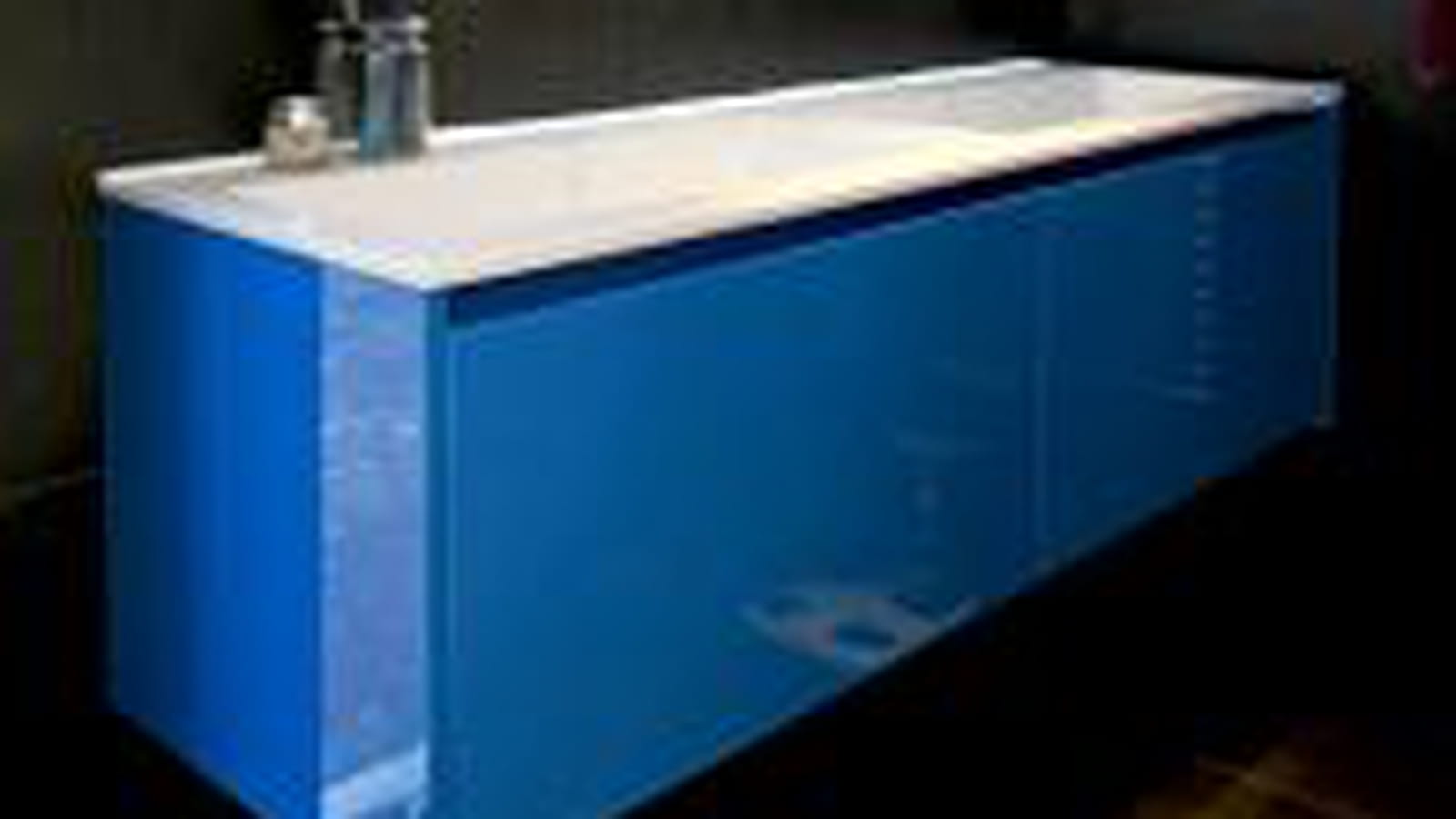 Bain de bleu