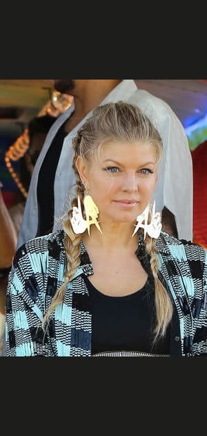 Les tresses indiennes de Fergie