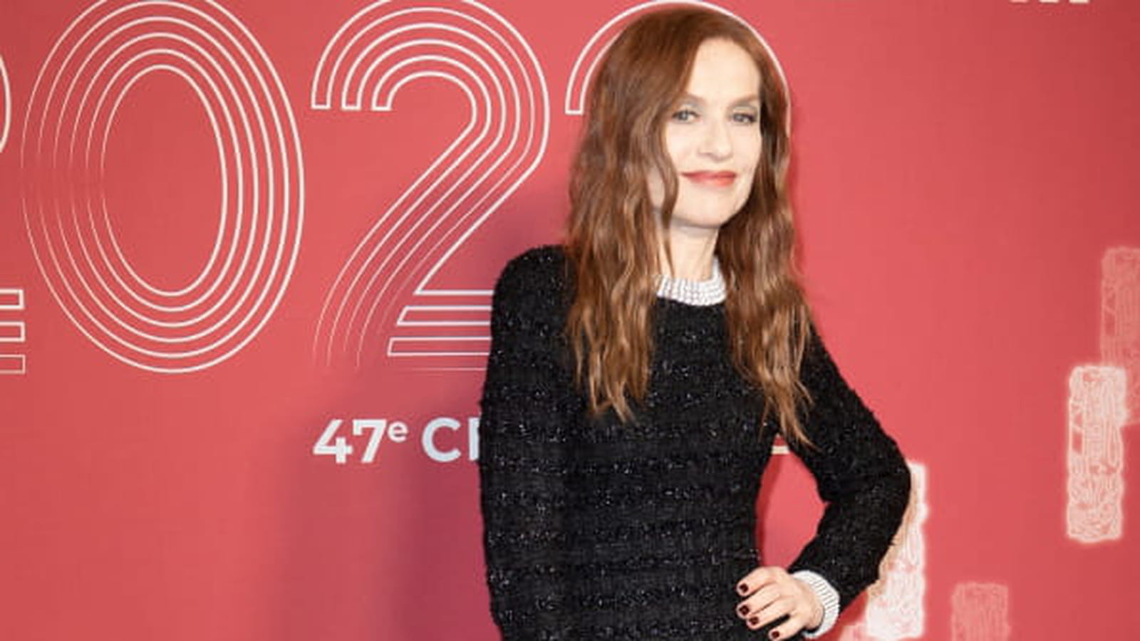 Isabelle Huppert le 25 mars 2022