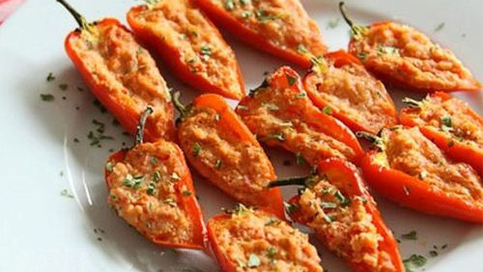 Poivrons farcis de poivronade à la feta