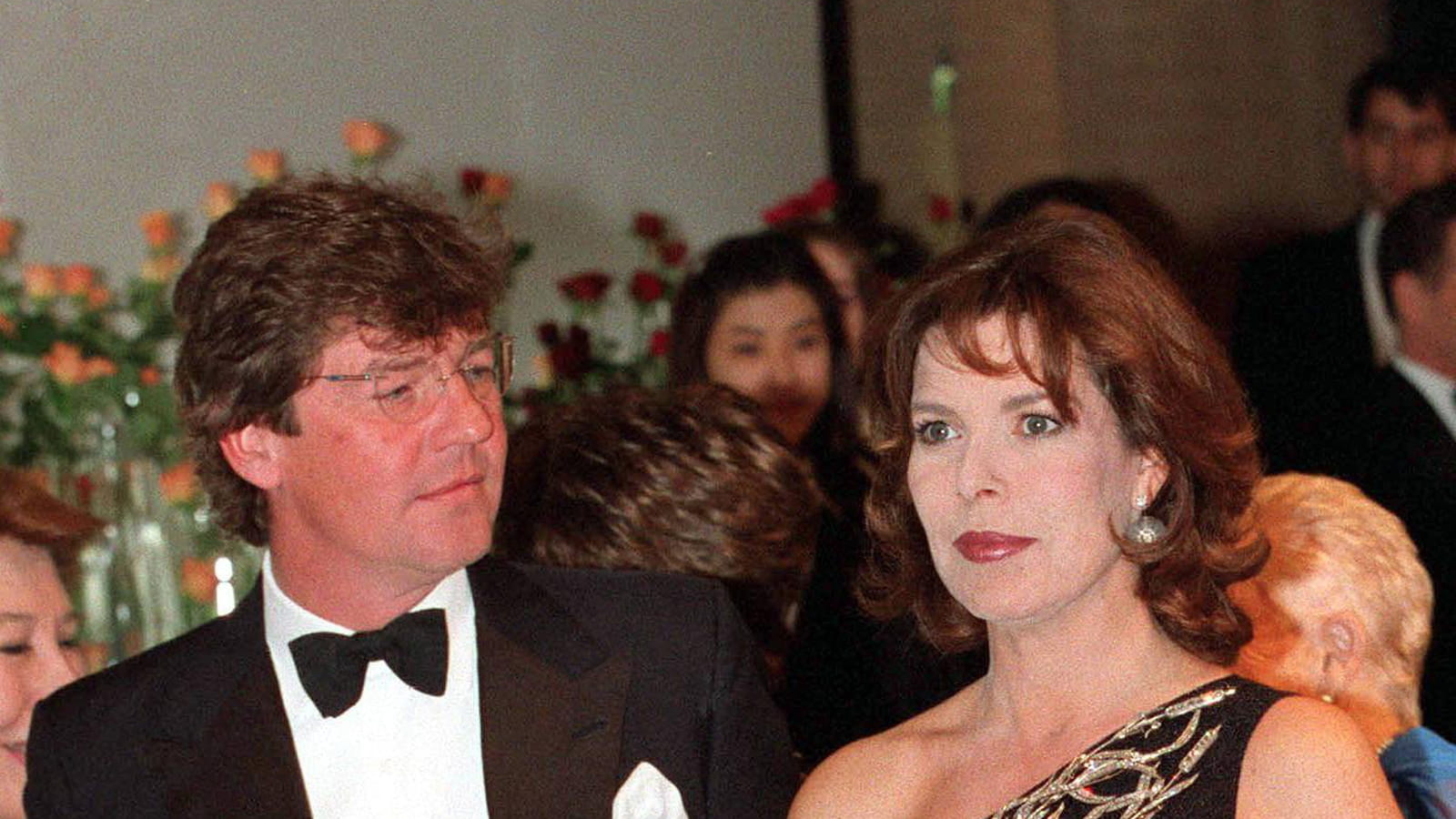 Avec Ernst de Hanovre au Bal de la Rose