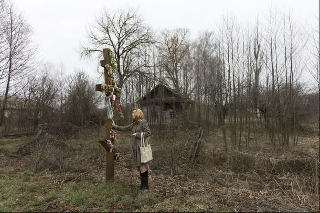 Natalia se recueille