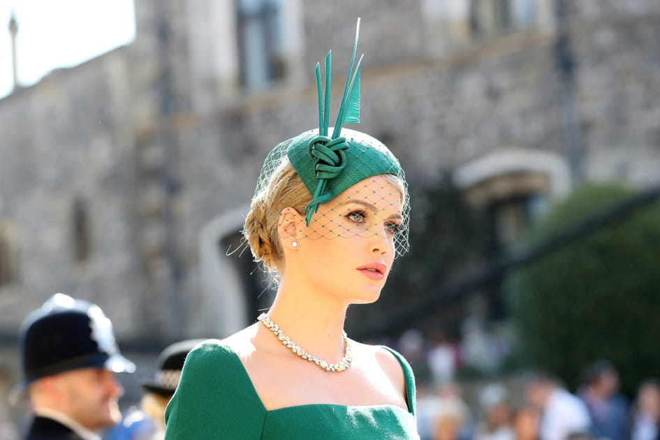 Le chignon accessoiris&eacute; de Lady Kitty Spencer