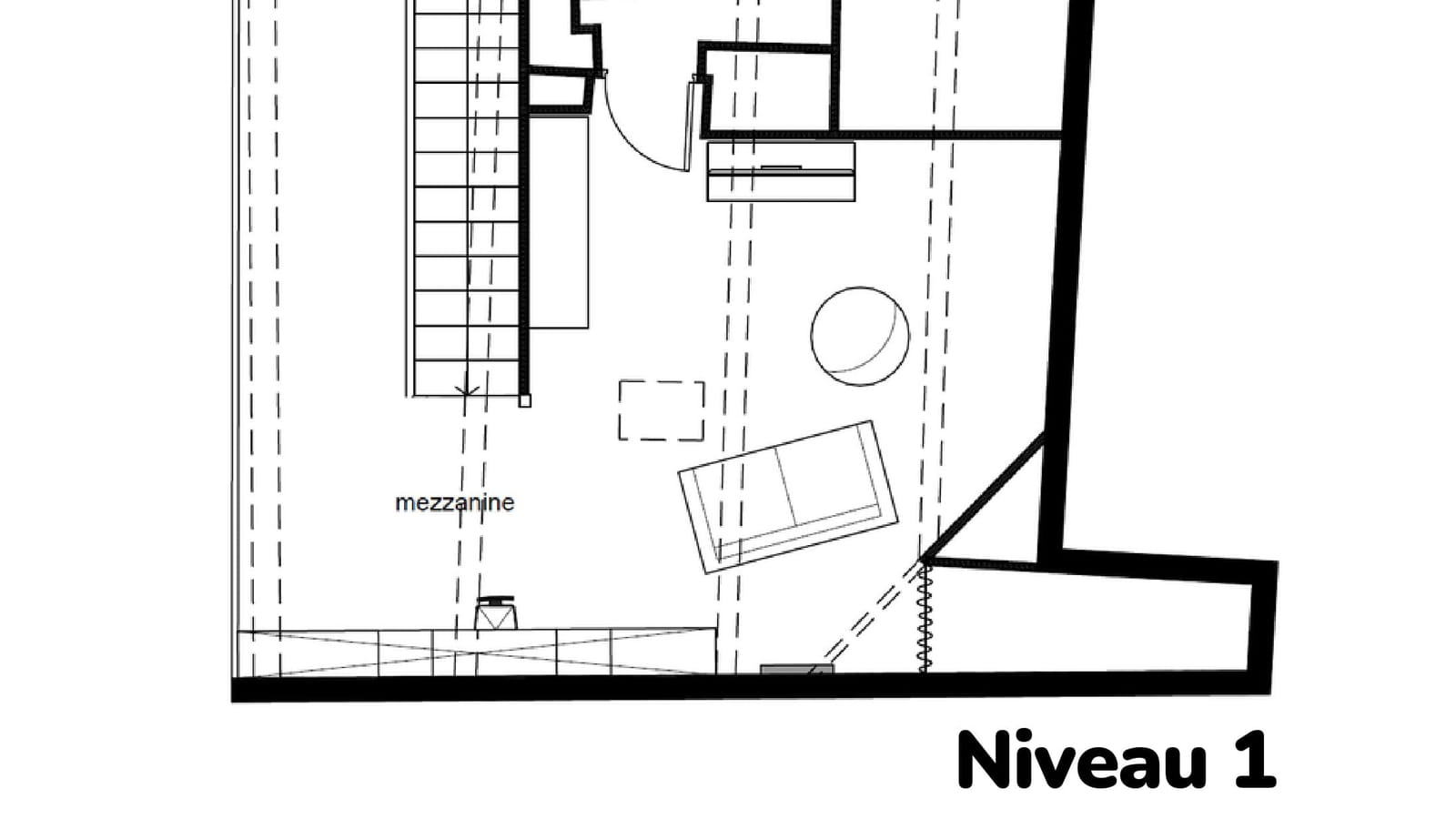 Plan étage projet