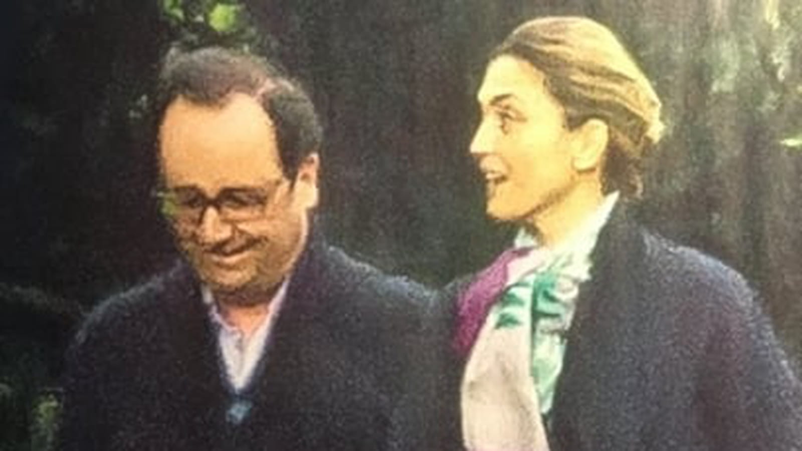 François Hollande et Julie Gayet  