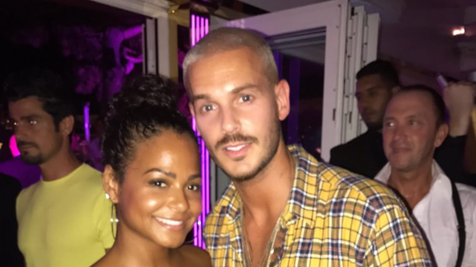 Christina Milian et M. Pokora 