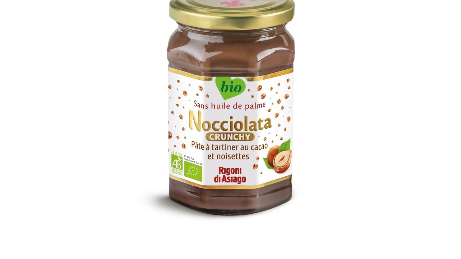 Le Nocciolata Crunchy de Rigoni di Asiago