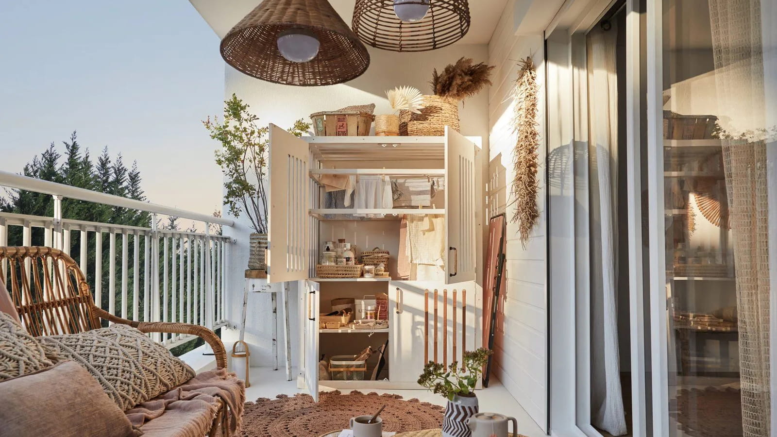 Balcon buanderie 