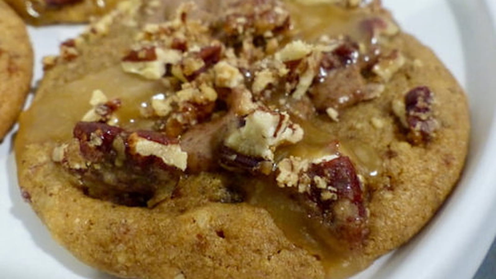 Cookies noix de pécan caramel version Cédric Grolet