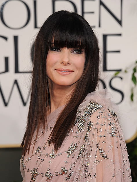 Frange de star&nbsp;: Sandra Bullock avec frange