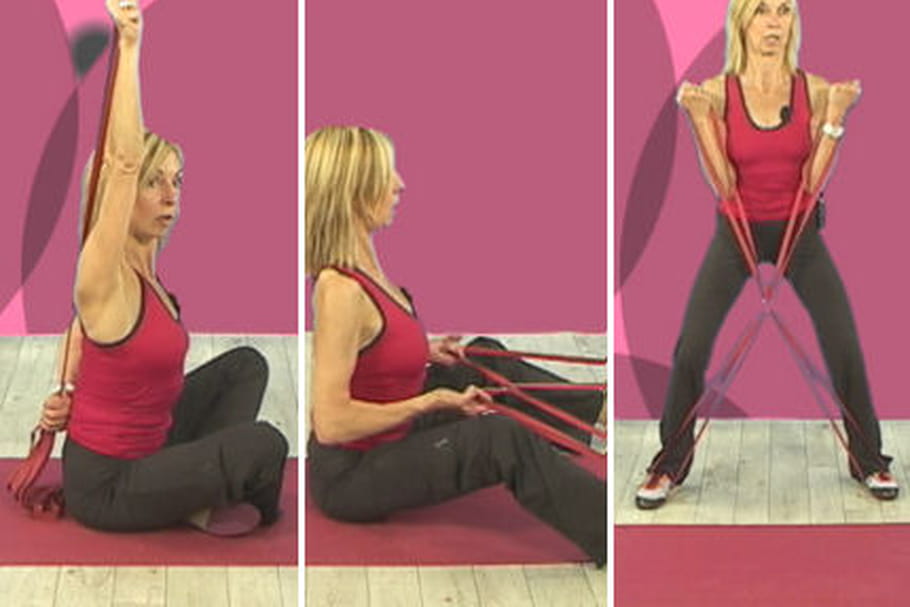 5 exercices avec un rubber band